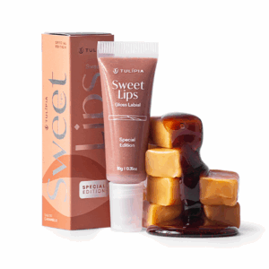 SWEET LIPS GLOSS LABIAL SABOR CARAMELO